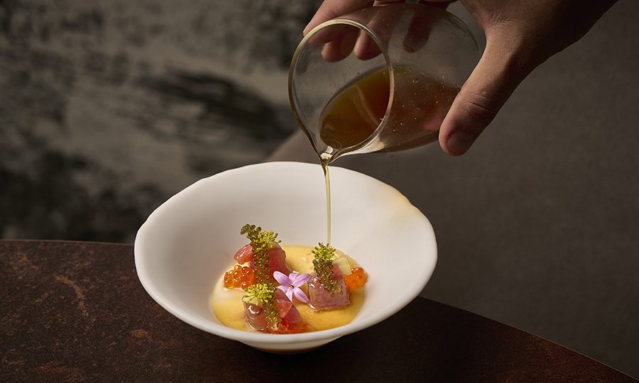 Elaboración de un plato de cocina de autor